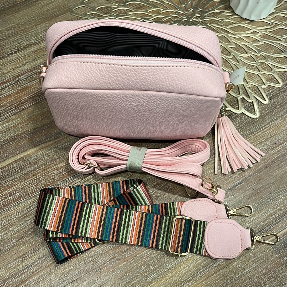Faux Leather Purse with two straps. Giftable!!